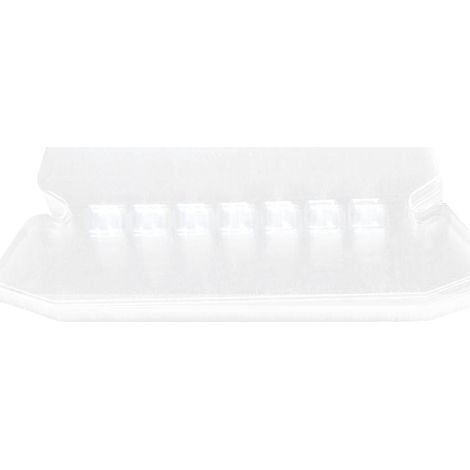 100 Klare, Glatte Und Professionell Aussehende Etiketten Zum Abheften, Für Lesezeichen Und Taschen – Ideal Für Bastelarbeiten Und Büro. – 7,7 X 3 Cm