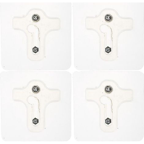 Set Mit 4 Klebenägeln Mit Haken