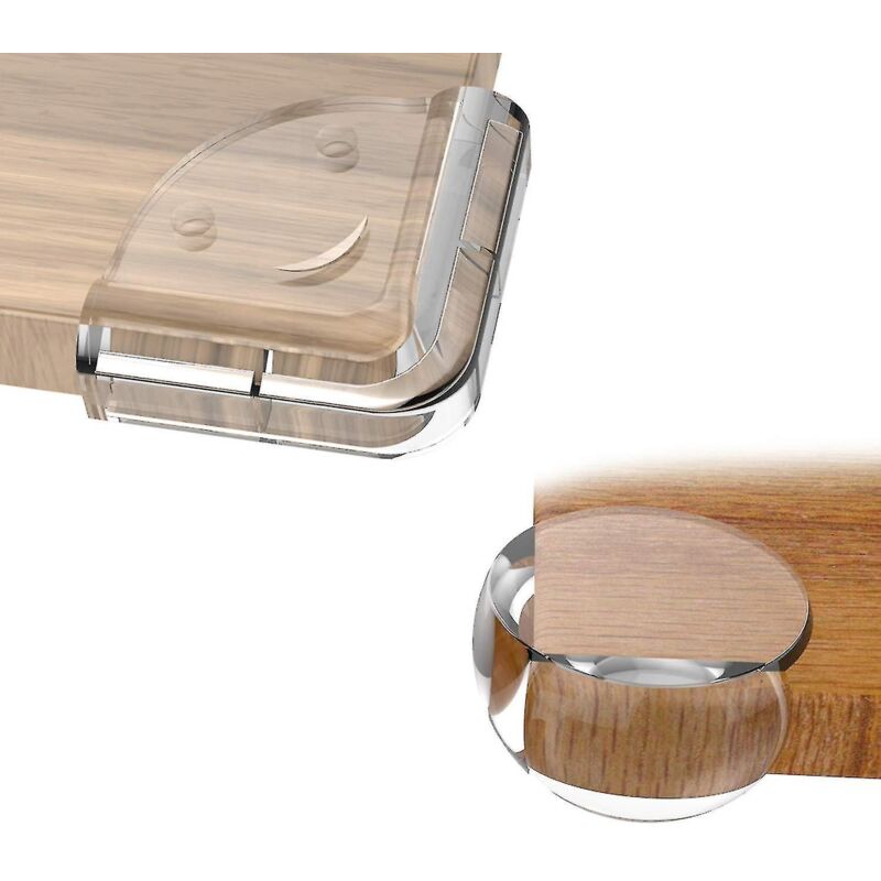 Eckenschutzleisten (12er-pack), Transparent, Für Möbel Und Tische, Ideal Für Kinder (babysmiley).