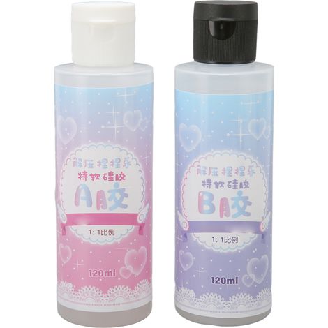 120 Ml Klares, Elastisches Flüssigsilikon Für Bastelarbeiten Und Leinwandmalerei