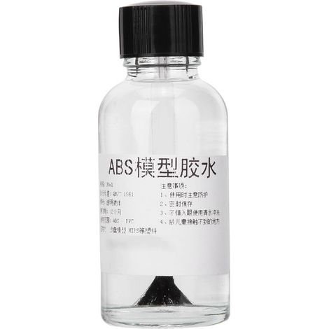 30 Ml Transparenter Klebstoff Für Abs-, Pvc- Und Acrylmodelle Und Dioramen