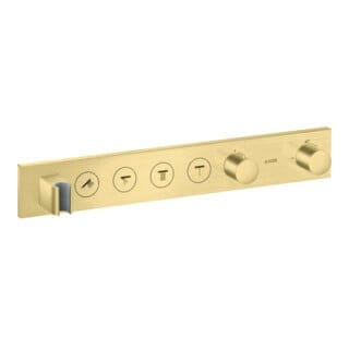 hansgrohe Fertigmontageset Axor Select UP-Thermostat., 4 Verbr., brushed brass