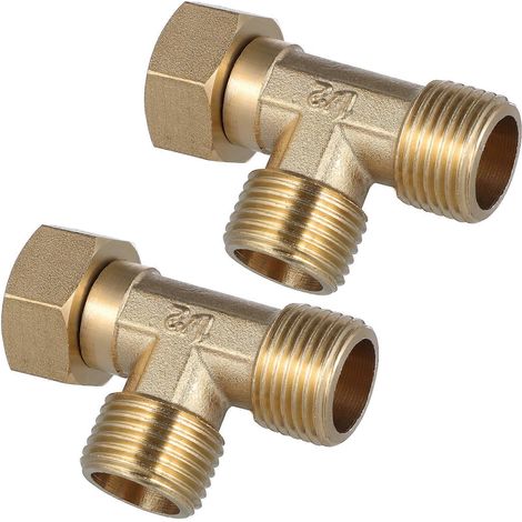 Messing-rohrverbindungsstücke, 90°-schmiedebogen, Rohrteile – 5,7 X 3,5 X 1,9 Cm