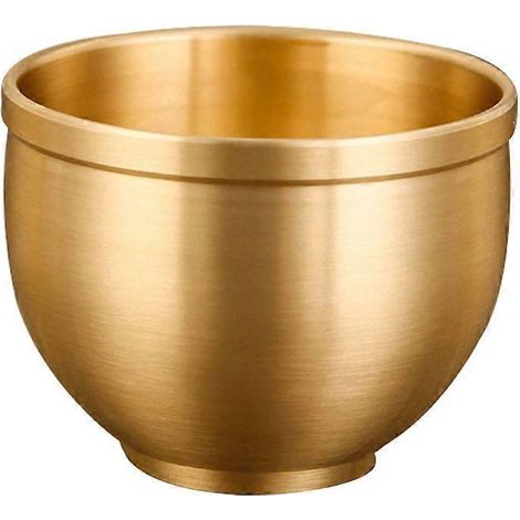 Multifunktionales Rundes Weinglas Aus Messing (gold) – 5,7 X 4,5 X 3 Cm – Gold