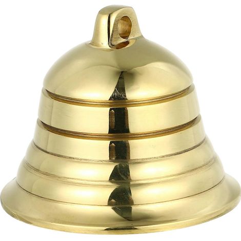 Antike Hängeglocken Aus Kupfer: Diy-dekorationen, Anhänger Für Zuhause Oder Büro – 5 X 5 Cm – Gold