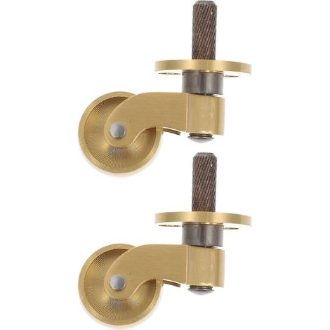 Universelle 360°-lenkrolle, Robuste Messingrolle Für Möbel – 5 X 2,8 X 2,5 Cm – Gold