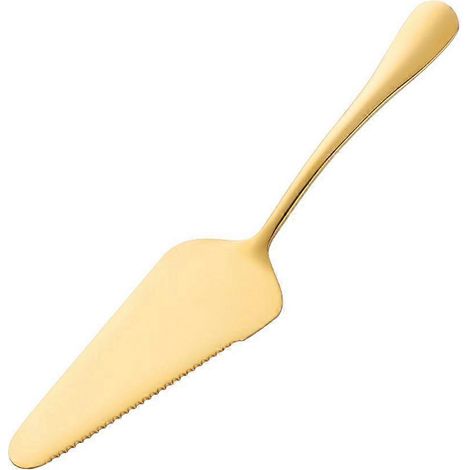 Gezackter Tortenheber Aus Edelstahl, Backwerkzeug, Pizza-, Käse- Und Sahneheber Für Die Küche (gold) - 22,74,1 Cm - Gold