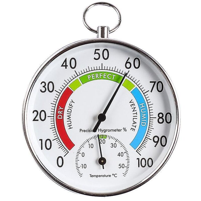 Ideales Thermometer, Überwacht Höchst- Und Tiefsttemperaturen Sowie Die Luftfeuchtigkeit.