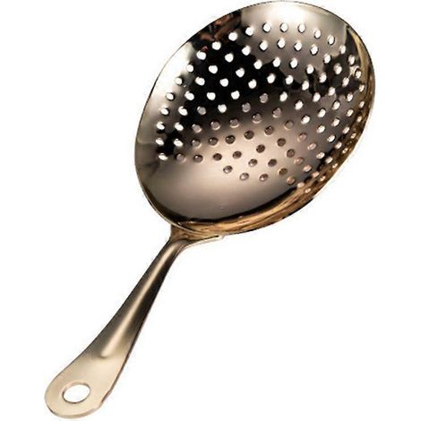 Cocktailsieb Aus Edelstahl 304, Filter, Barutensil, Suppenkelle, Eisschaufel, Eissieb, Küchenutensil Für Barkeeper – 16,57 X 72 Cm – Gold