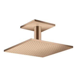 hansgrohe Kopfbrause Axor m Decke, 300x300mm, 2jet, brush. r gol