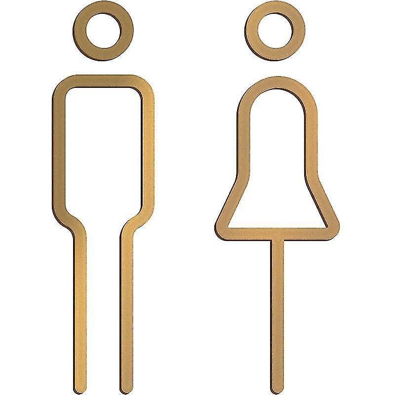 Metallschild Für Die Wand – Wc-türschild – Wc-beschilderung