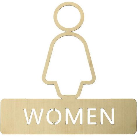 Toilettenkennzeichnungsschild