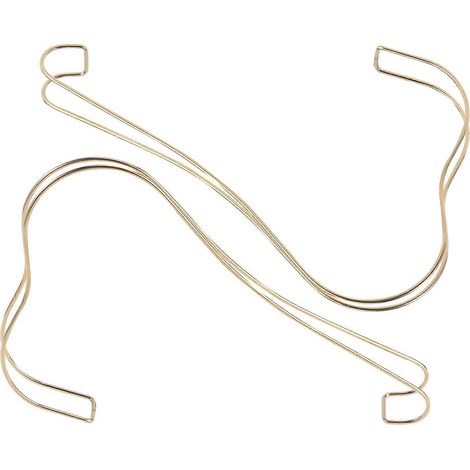 Schuhständer Für High Heels, Schuhregal (gold) - 20x15cm - Gold