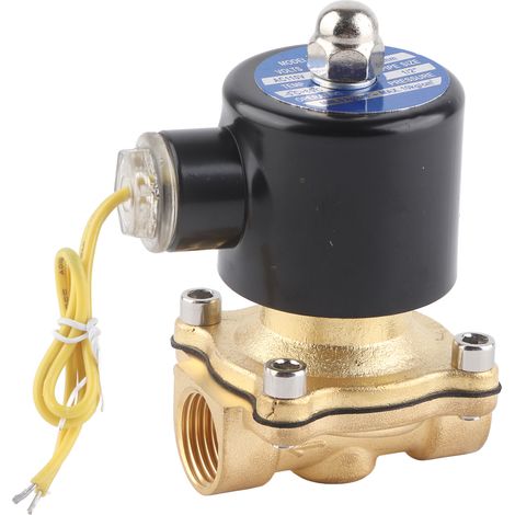 Messing-magnetventil 2/2, Normalerweise Geschlossen, G1/2", 110 V Wechselstrom, Zur Wassersteuerung