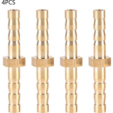 4-teiliges Messing-fittings 4-4 Mm Reduzier-endkappe Für Rohre