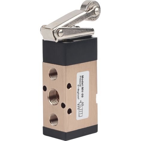 Mv-09 5/2 Pneumatisches Rollenhebelventil, Umkehrbare Schaltposition, 1/4 Zoll Pt-gewinde