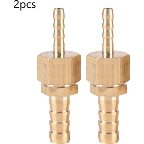 2-teilige Messing-fittings 4-10 Mm Reduzier-endkappe Für Rohre