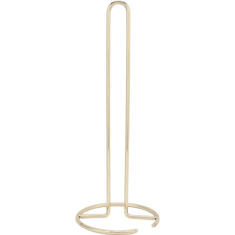 Goldfarbener Taschentuchspender Aus Schmiedeeisen Für Büro Und Küche, Formschöner Papierhalter Mit Einzigartiger Formgebung.