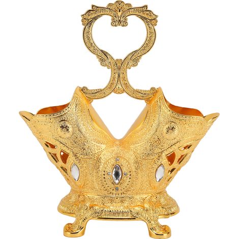 Besteckhalter Aus Goldfarbenem Metall Im Retro-stil, Europäischer Stil, Elegante Aufbewahrung Für Küchenutensilien, Tischdekoration.