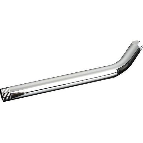 Wandbrausearm Aus Edelstahl (24 Cm) – Ersatzteil Für Badezimmer – 4 X 25 Cm – Silber