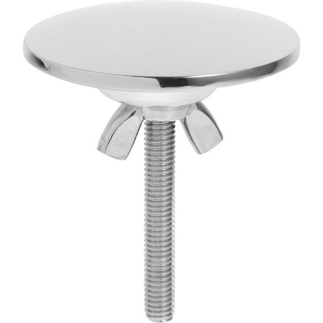 Metallener Wasserhahn-abdeckstopfen, Dekorativer Stopfen Für Küchenarmaturen – 6 X 5,2 Cm – Silber