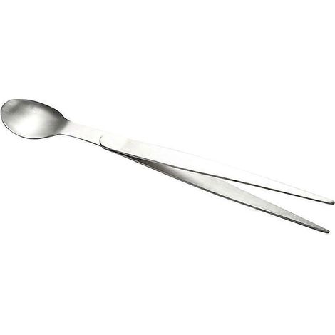 Mini-probierlöffel Aus Edelstahl Mit Integrierten Essstäbchen, Ideal Für Hotels, Haushalte, Küchen Und Restaurants (20,5 Cm) – 17,5 X 2