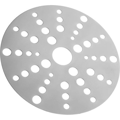 Wärmeleitplatte Aus Edelstahl, Konverterscheibe Für Induktionskochfelder – 18,00 X 18,00 X 0,20 Cm – Silber
