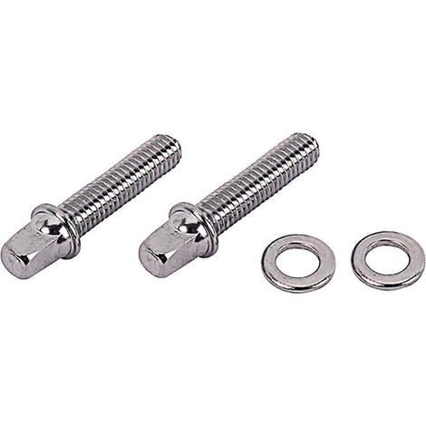 34,5 Mm Edelstahl-befestigungsschrauben Für Trommelfüße, Robuste Spannschrauben Mit Unterlegscheiben (silber) – 0,34 Cm – Silber