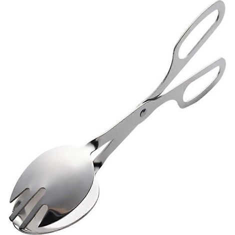 Salatzange, Brot- Und Kuchenzange Aus Edelstahl Für Buffets – 20,00 X 8,00 X 3,80 Cm – Silber