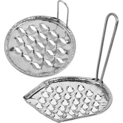 Edelstahlspatel Zum Abschaben Von Bohnengelee, Kalten Nudeln Und Snacks – 8 X 8 Cm – Silber
