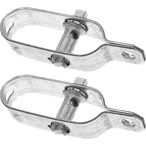 Set Mit 2 Drahtspannern Für Gartenzäune, Ratschen-drahtspanner, Robuste Stahl-drahtspanner - Silver3