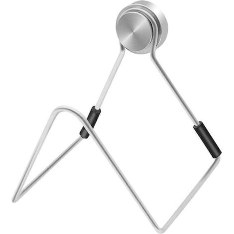 Magnetischer Schwammhalter Für Die Küchenspüle, Edelstahl, Schwammabtropfgestell – 6 X 5,5 X 6 Cm – Silber