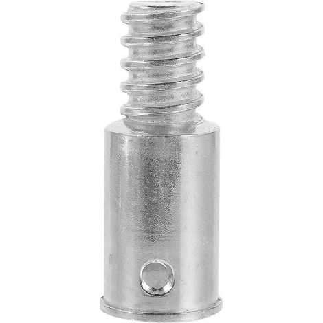Ersatz-besenstiel Mit Gewindeende, Reparaturset Für Besenstiel Mit Gewindeende – 7,50 X 2,80 X 2,80 Cm – Silber