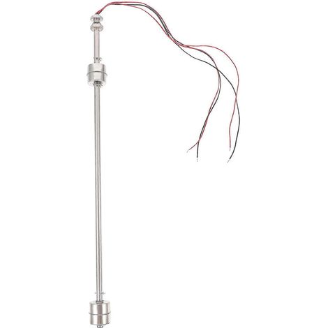 Praktischer Schwimmerschalter Aus Edelstahl Für Wassertank-wasserstandssensor – 41,5 X 2,5 Cm – Silber