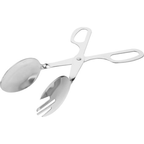 Salatbesteck Aus Edelstahl (silberfarben) – 26,00 X 8,00 X 5,00 Cm – Silber