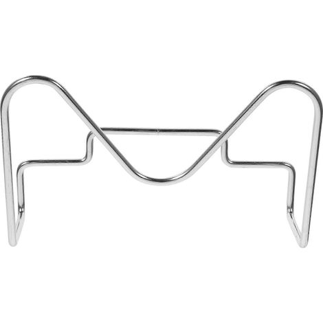 Topfdeckelhalter, Wandmontage, Bohrfreier Halter Für Topfdeckel – 18,00 X 11,00 X 6,80 Cm – Silber
