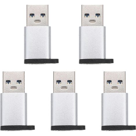 5er-pack Usb-c-auf-usb-adapter Für Laptops, Tablets Und Smartphones. – 0,7 X 2 X 3,2 Cm