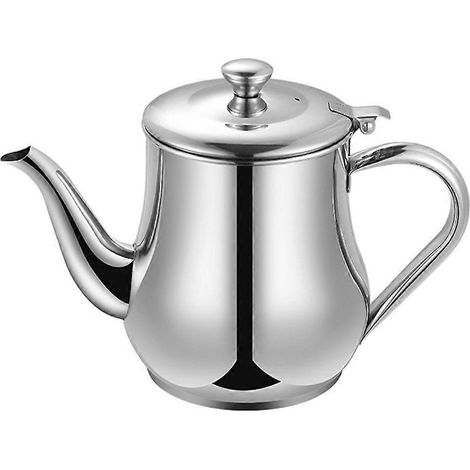 Aufbewahrungsbehälter Aus Edelstahl Für Öl, Essig Und Soßen, Ideal Für Die Küche. – 7,3 X 6,9 X 10,8 Cm – Silber