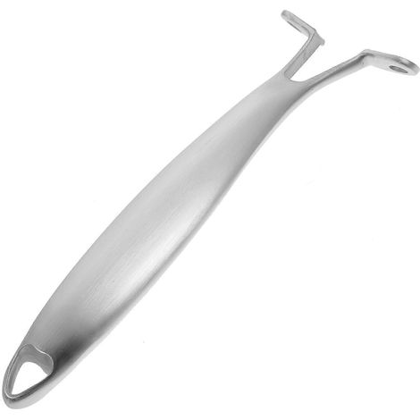Edelstahl-topfgriff, Rutschfest Und Hitzebeständig – 23 X 3,2 X 3 Cm – Silber