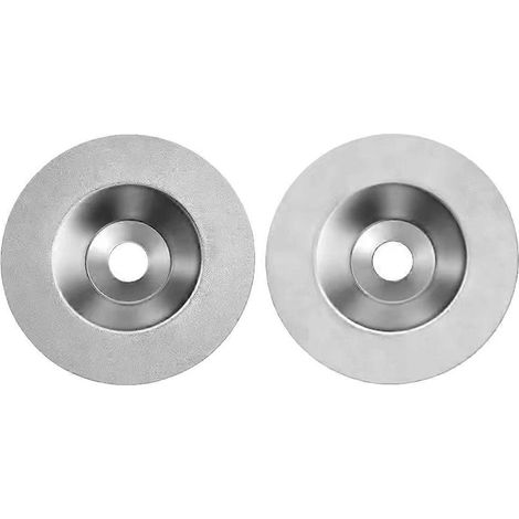 Diamantschleifscheiben Für Messerschärfer, Körnung 600 Und 1000 – 10,00 X 10,00 X 1,60 Cm – Silber
