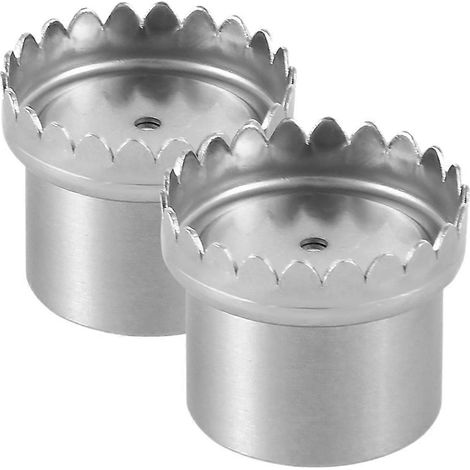 Set Mit 2 Magnetischen Seifenschalen Aus Edelstahl Für Die Duschwand – 2,20 X 2,20 X 1,80 Cm – Silber
