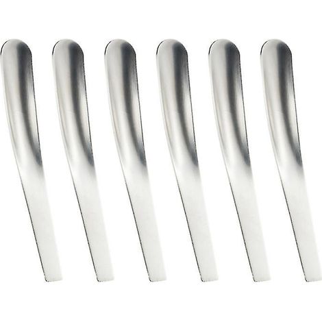 Set Mit 6 Suppenlöffeln Aus Edelstahl
