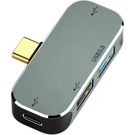 4-port Usb-typ-c-hub / Usb 3.0/2.0-splitter Für Laptops – Zubehör