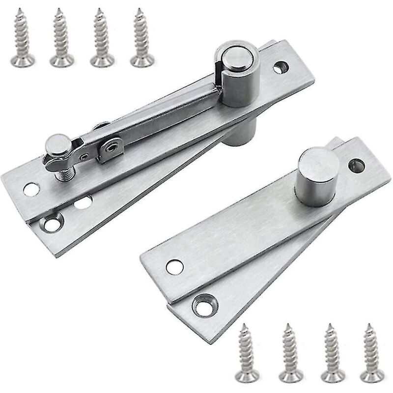 Drehscharniere, Drehtürscharniere, Verdeckte Drehtürscharniere (silber)