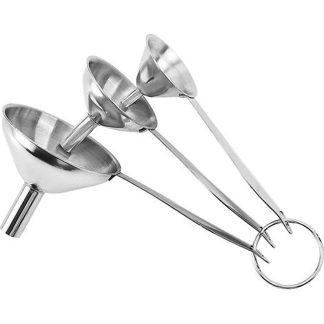 3-in-1 Edelstahl-küchenflaschen-fülltrichter