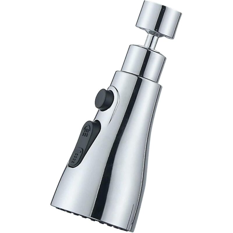 Andoer 3-funktions-küchenarmatur-sprühkopf, 360° Schwenkbar, G1/2 Spülbecken-luftsprudler Zur Wassereinsparung, Ersatz Für Küchenarmatur.