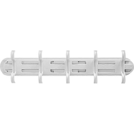 Selbstklebender Becherhalter Zum Anbringen Ohne Bohren Unter Einem Schrank, Zur Aufbewahrung Von Küchenutensilien, Für Mehr Ordnung In Der Küche – 27,3 X 6,7 X 2,7 Cm – Weiß
