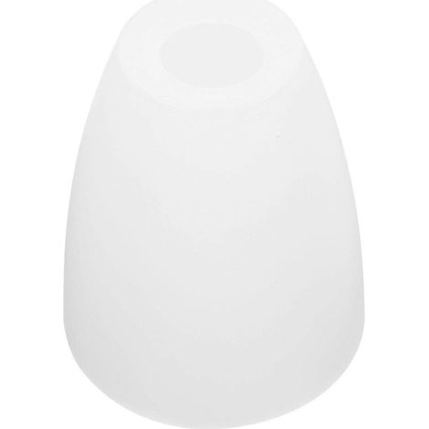 Tischlampenschirm, Lampenabdeckung Aus Kunststoff, Dekorativer Ersatzlampenschirm – 11,50 X 10,00 X 10,00 Cm – Weiß