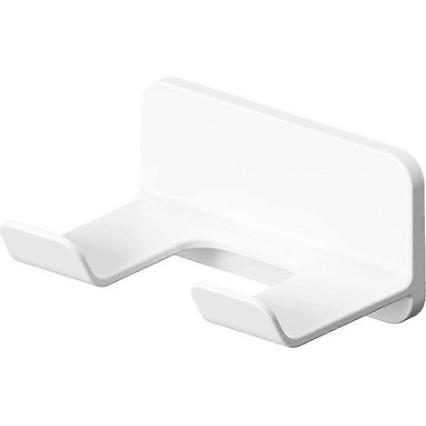 Selbstklebender Wandhaartrocknerhalter, Wandhalterung Für Haartrockner, Hängehaartrocknerhalter Fürs Badezimmer – 12,50 X 9,50 X 8,80 Cm – Weiß
