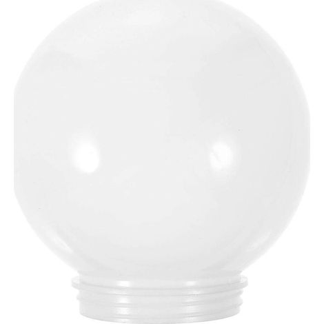 Runder Acryl-lampenschirm Im Nordischen Stil Für Stehlampen Im Außenbereich (ersatz) – 10 X 10 X 10 Cm – Weiß